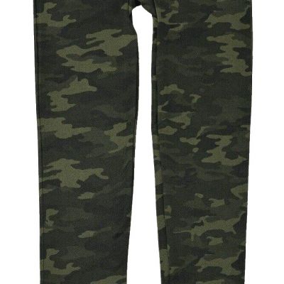 Spanx Women's Size S 2-4 Look At Me Now Leggings Green Camo FL3515- NWT