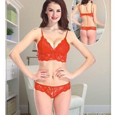 Brand new Womens Sexy Lingerie  Bra panty 2 piece set --One size #278