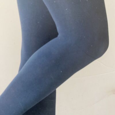 SEXY BEAUTIIFUL ELEGANT WOMEN FROTHY BLUE OPAQUE TIGHTS LOT 3 SIZE M/L BRAND NEW