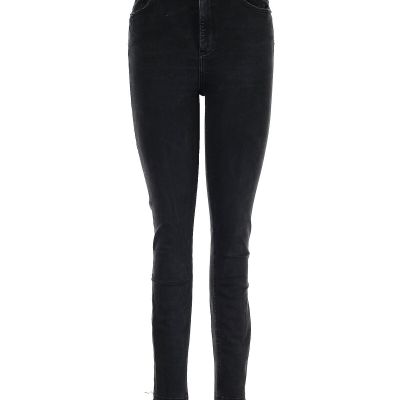 Zara Women Black Jeggings 6