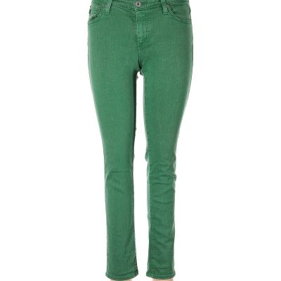 Adriano Goldschmied Women Green Jeggings 28W