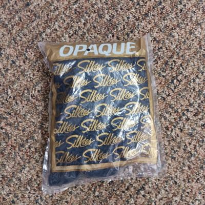 Silkies Pantyhose Opaque 050427 X Tall Dark Navy New Sealed