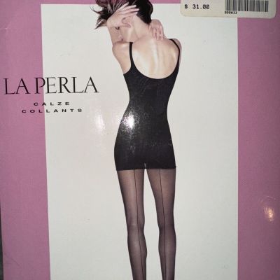 La Perla Trend Night Tights Color: Black Size: Small 53863