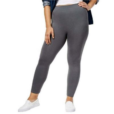 First Looks Womens Plus Seamless Leggings Size:2X Color:Castle Rock