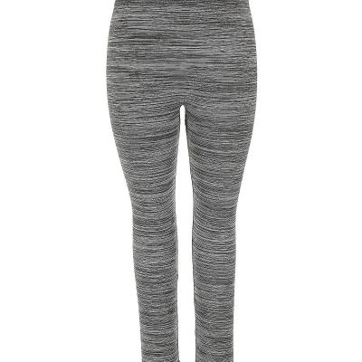 Faded Glory Women Gray Leggings 2X Plus