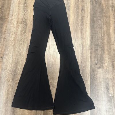 Aerie Offline Black Flare Leggings Small