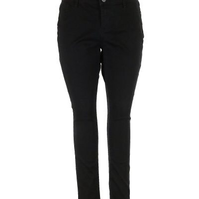 Soho JEANS NEW YORK & COMPANY Women Black Jeggings 18 Plus