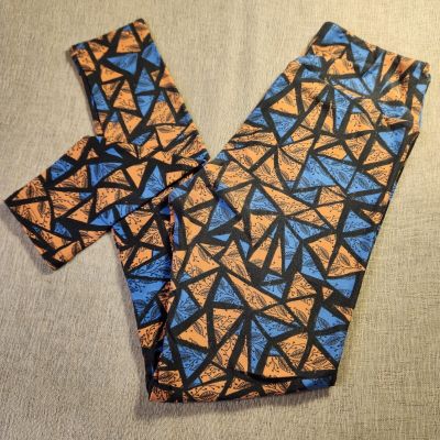 Lularoe Leggings OS One Size Geometic Color Pattern