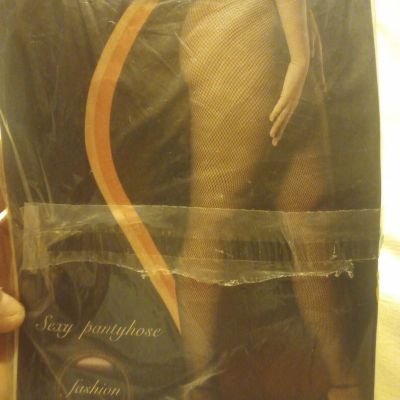 Weanmix Fishnet Pantyhose Stockings Blue One Size New