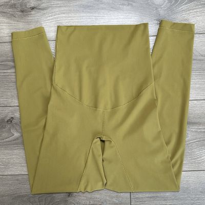 Hoi Bo High Top Chartreuse Green Super High Rise Leggings Size XS