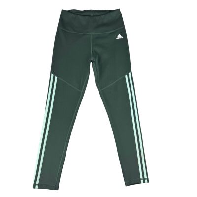 Adidas Leggings Women's Small Green Climalite Skinny Activewear Performance Pant