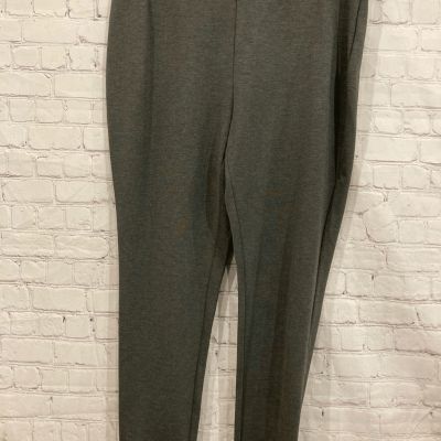 Chicos Womens Size 3R US 16/18 Leggings Gray Pull On Elastic Waist New