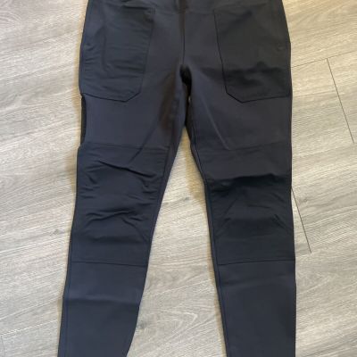 Black Carhartt Utility Leggings Midweight With Pockets Women Medium 8/10