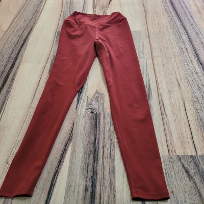 Balance Athletica Vitality Leggings Size Small Maroon Athletic Yoga Workout wear