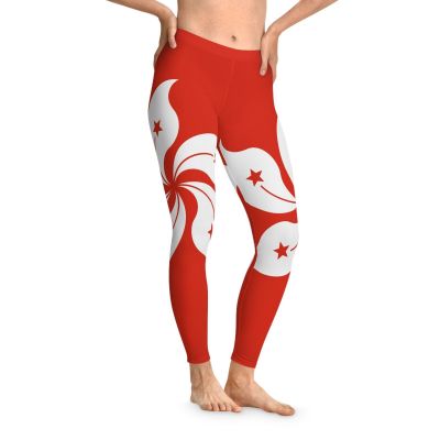 HONG KONG ???????? flag PINKBERRY™ Stretchy Leggings custom design Admir Kacamakovic