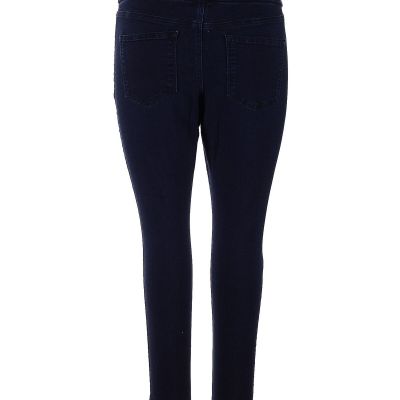 Nine West Women Blue Jeggings 14