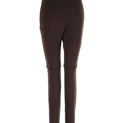 Hue Women Brown Leggings M