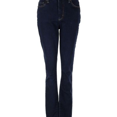 Lands' End Women Blue Jeggings 8