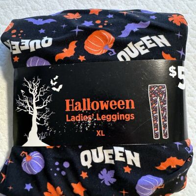 Ladies Halloween Leggings Size XL New With Tags