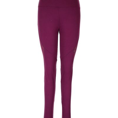 Bally Total Fitness Women Purple Leggings M