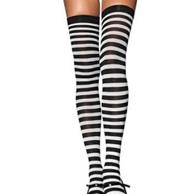 Plus Size Nylon Stocking W/ St