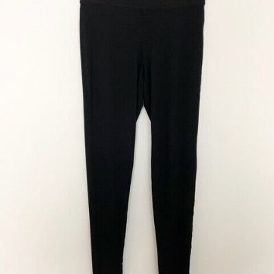 Gap Womens Leggings Pants Size S Black Elastic Waist Low Rise