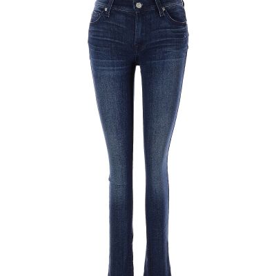 7 For All Mankind Women Blue Jeggings 24W