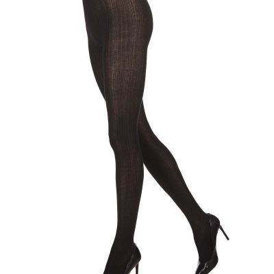 Women's Ultra-Soft Basic Bamboo Blend Ribbed Tights