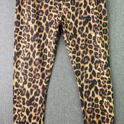 Lucky Blessed Leopard Cheetah Design Leggings Womens Size 2X New MP13
