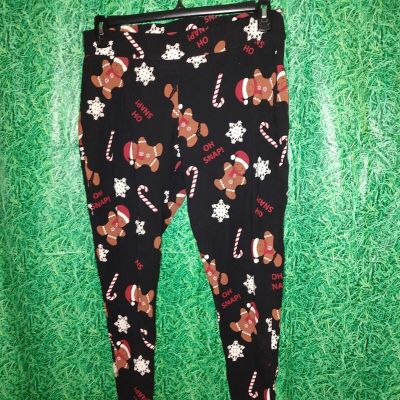 Torrid Leggings Christmas Themed Size 2 (2x) 