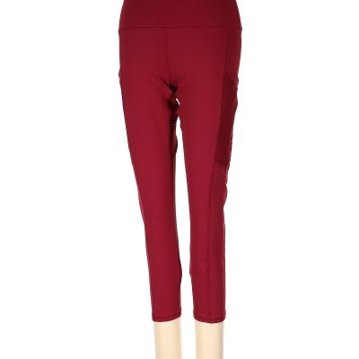 Fabletics Women Red Leggings XS