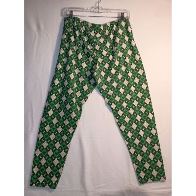 Women's Plus Size 2XL Leggings Shamrock Print