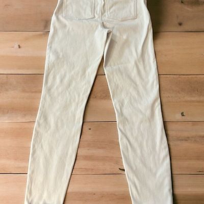 SPANX Jeggings Slimming Pants Size Large White NWOT