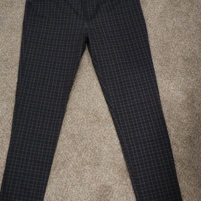 Preowned Santuary PLaid Leggings Sz XL