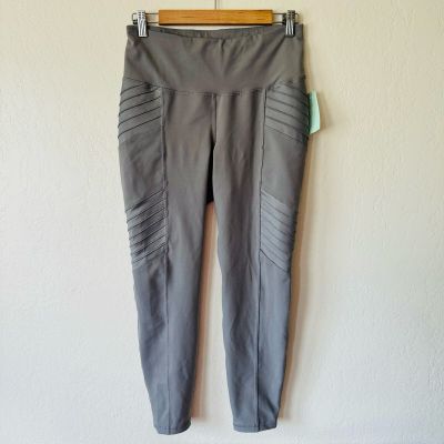 ???? Old Navy | gray moto style detailed leggings