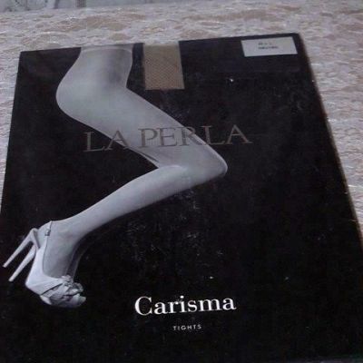 La Perla Carisma Tights Nude 3 L Fishnet Pantyhose Neutro Sealed Package