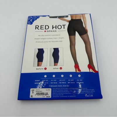 RED HOT SPANX Woman's Shaping Sheers Built-in Shaper Short Full-Length Pantyhose