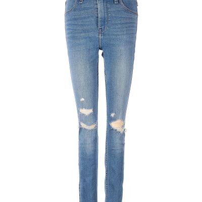 Abercrombie & Fitch Women Blue Jeggings 00