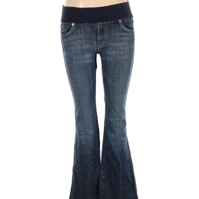 7 For All Mankind Women Blue Jeggings 28W