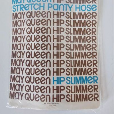 May Queen Hip Slimmer Chocolate Eclair Pantyhose Size B Control Top