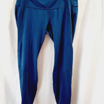 All in motion blue plus sz XXL athletic yoga leggings