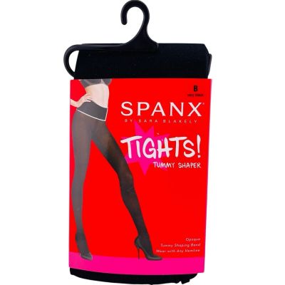 NEW Spanx Tights Tummy Shaper Opaque Size B Very Black 20129R