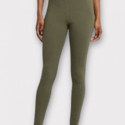 Wild Fable Women’s Leggings XS High Waisted Classic Dark Olive Yoga Loungewear