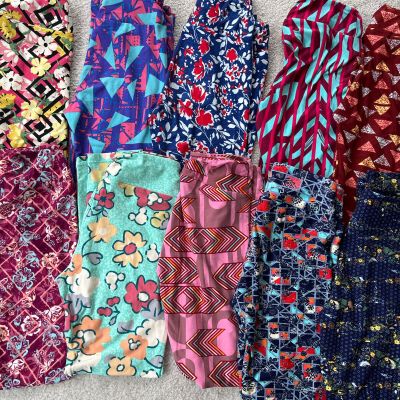 Lot of 10 - Lularoe Leggings OS