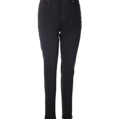 Express Women Black Jeggings 8