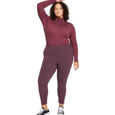 Universal Standard Roya Leggings 27 Inch In Faded Plum Size 18 20 Ponte Plus