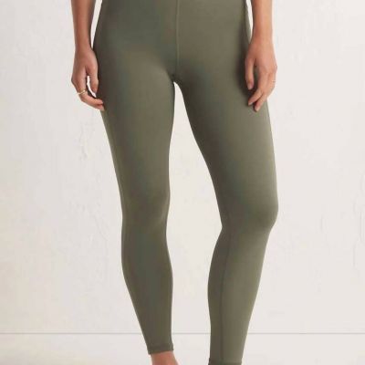 Z Supply side 7/8 barre legging in Olive Crush - size S