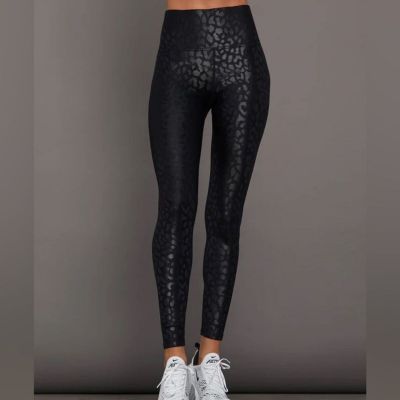 Carbon38 High Rise 7/8 Legging Leopard Takara Shine Small