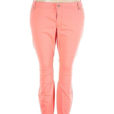 Old Navy Women Orange Jeggings 22 Plus