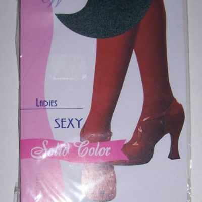 Rubies Sexy Dark Green Tights Pantyhose Halloween Costume Secret Wishes NIP